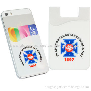 Sticky Card Holders, Custom Logo with Silkscreen Printing